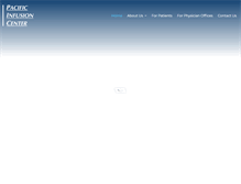 Tablet Screenshot of pacificinfusion.com